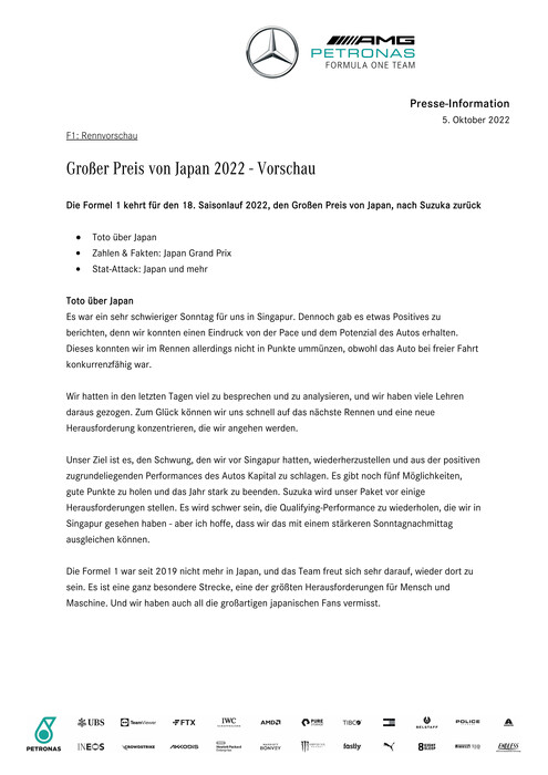 ENGLISH: 2022 Japanese Grand Prix - Preview