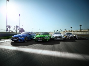 M168080 The Three - Mercedes-AMG GT 4-Door Coupé.