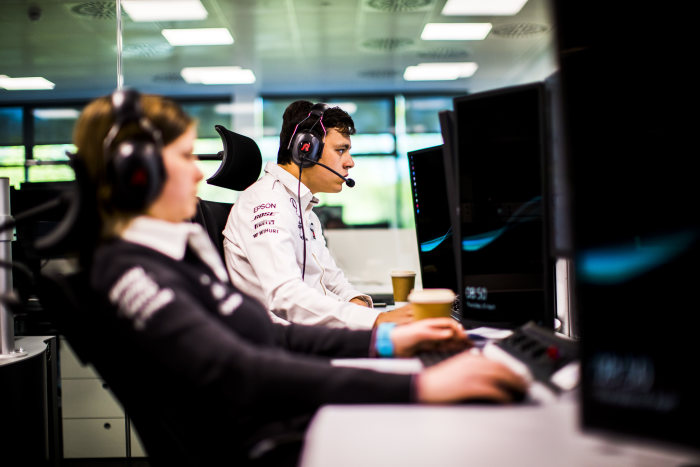 M174239 F1, Brackley, Mercedes-AMG Petronas Motorsport, Race Support Room