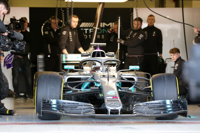 M182617 F1 W10 EQ Power+ Shakedown, Silverstone