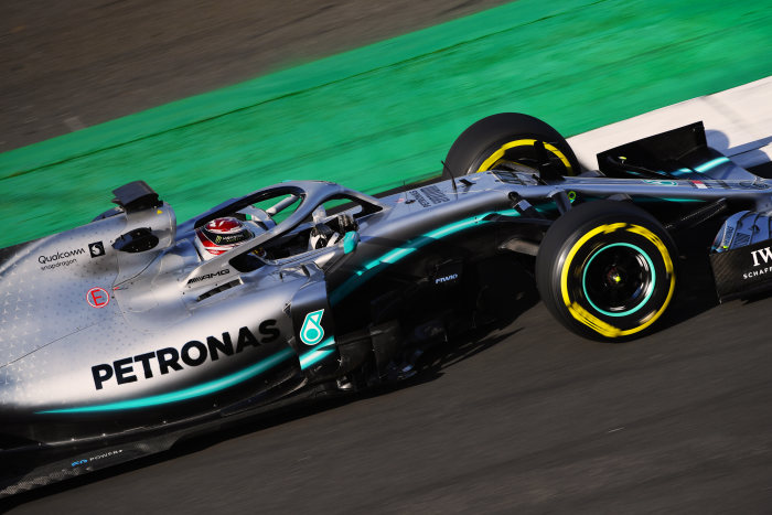 M182622 F1 W10 EQ Power+ Shakedown, Silverstone