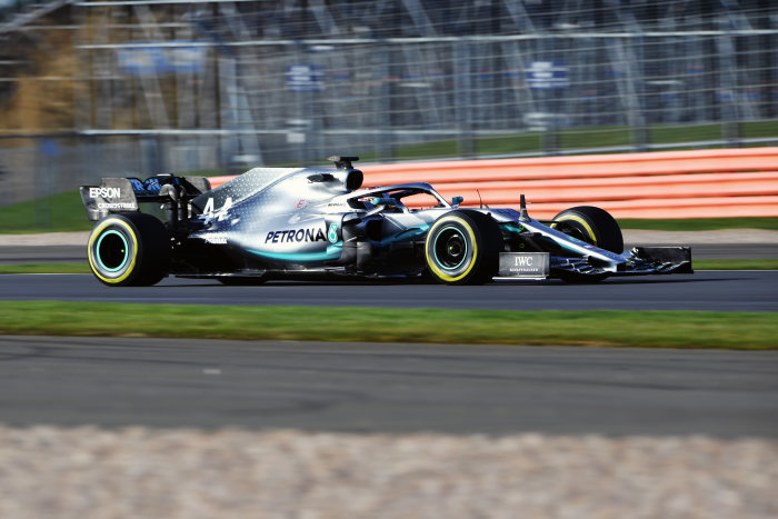 M182627 F1 W10 EQ Power+ Shakedown, Silverstone