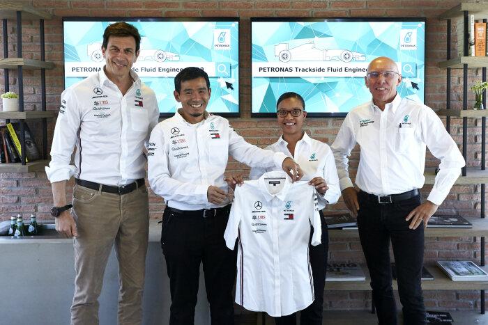 Mercedes-AMG PETRONAS Motorsport introduce new Trackside Fluid Engineer from PETRONAS