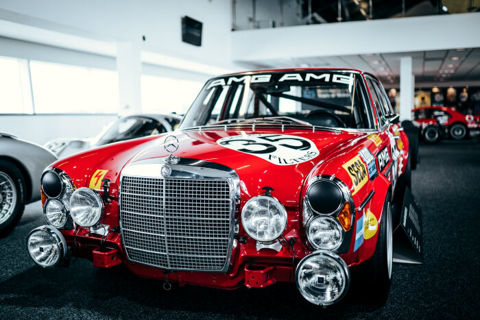 M189308 Mercedes-Benz Classic Insight: 125 years of Motorsport, Silverstone, Day 1 - Sebastian Kawka