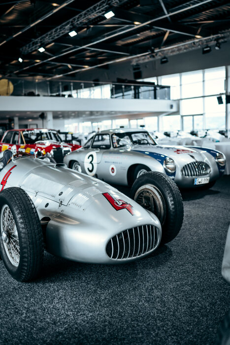 M189332 Mercedes-Benz Classic Insight: 125 years of Motorsport, Silverstone, Day 1 - Sebastian Kawka
