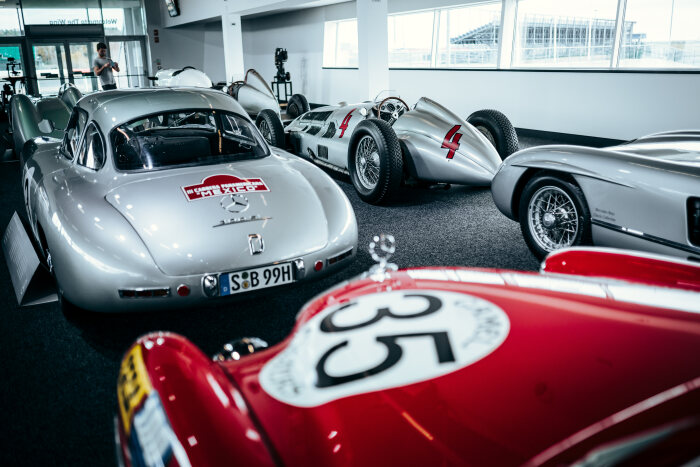 M189333 Mercedes-Benz Classic Insight: 125 years of Motorsport, Silverstone, Day 1 - Sebastian Kawka