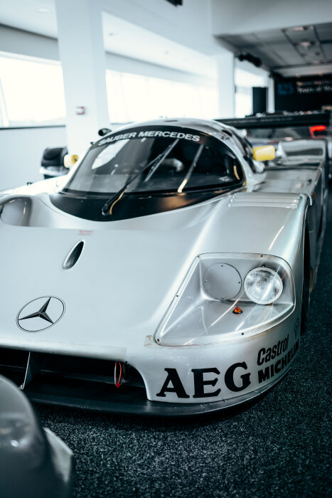 M189420 Mercedes-Benz Classic Insight: 125 years of Motorsport, Silverstone, Day 1 - Sebastian Kawka