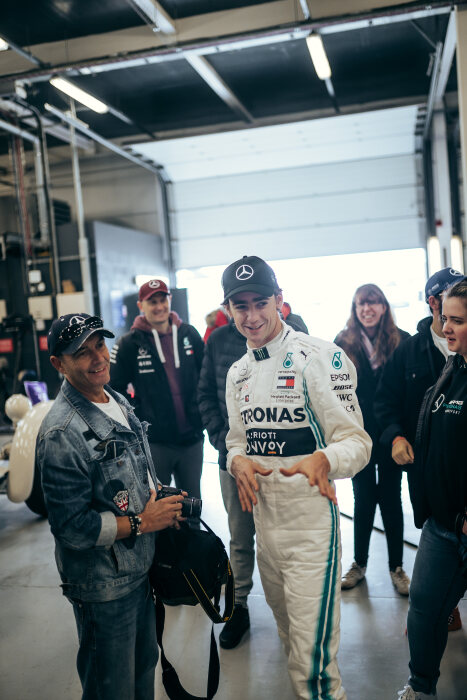 M189567 Mercedes-Benz Classic Insight: 125 years of Motorsport, Silverstone, Day 2 - Sebastian Kawka