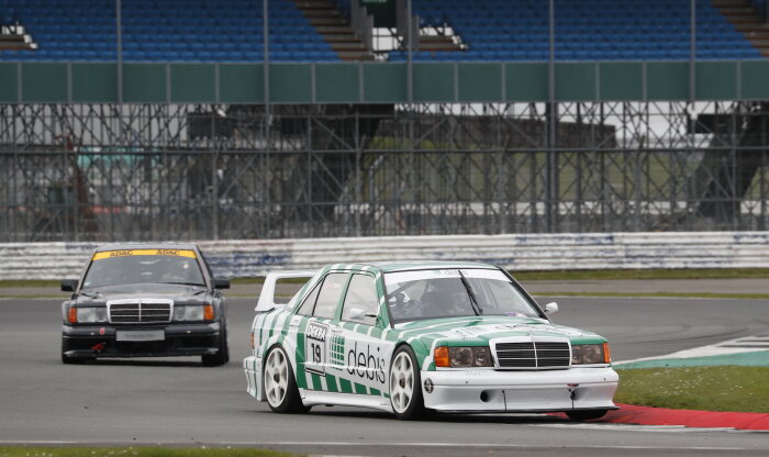 M189601 Mercedes-Benz Classic Insight: 125 years of Motorsport, Silverstone, Day 1 - Jürgen Tap
