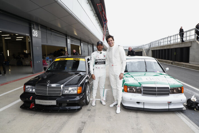 M189603 Mercedes-Benz Classic Insight: 125 years of Motorsport, Silverstone, Day 1 - Jürgen Tap