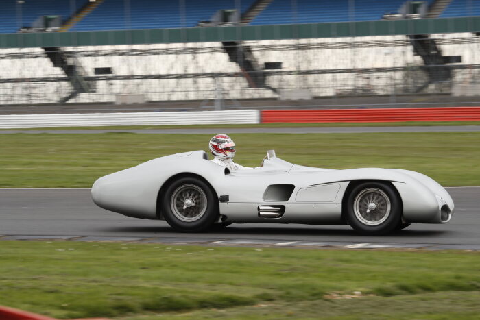 M189611 Mercedes-Benz Classic Insight: 125 years of Motorsport, Silverstone, Day 1 - Jürgen Tap
