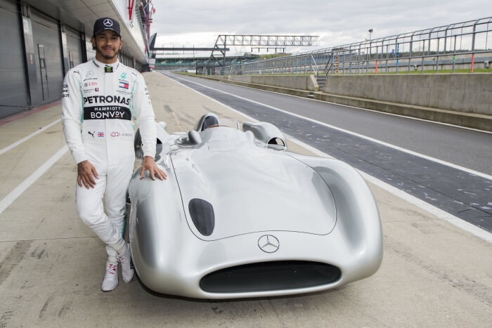 M189613 Mercedes-Benz Classic Insight: 125 years of Motorsport, Silverstone, Day 1 - Jürgen Tap