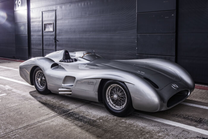 M189620 Mercedes-Benz Classic Insight: 125 years of Motorsport, Silverstone, Day 1 - Jürgen Tap