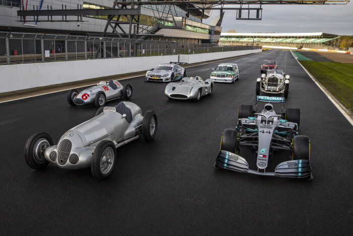 M189642 Mercedes-Benz Classic Insight: 125 years of Motorsport, Silverstone, Day 1 - Craig Pusey