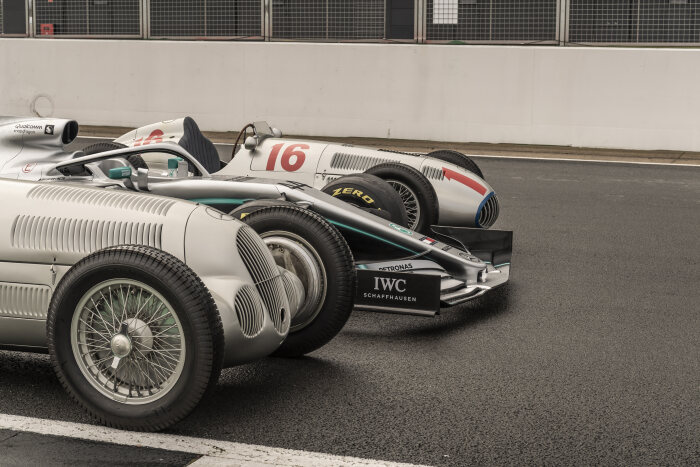 M189652 Mercedes-Benz Classic Insight: 125 years of Motorsport, Silverstone, Day 1