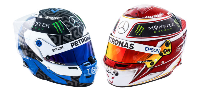 M197272 Lewis Hamilton Helmet - Studio