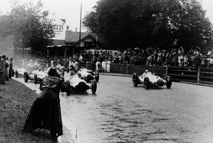 M204786 Mercedes-Benz W 154 at the 1938 Swiss Grand Prix