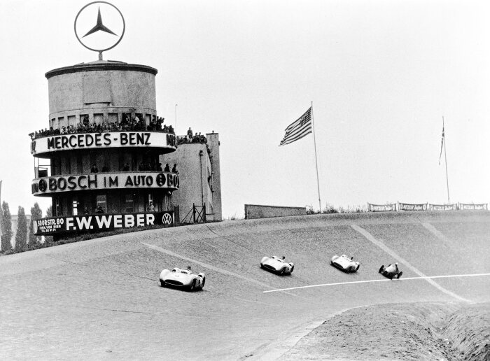 M204798 Mercedes-Benz W 196 R at the 1954 Berlin Grand Prix
