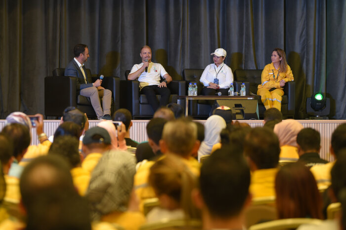 M211674 Valtteri Bottas visits PETRONAS at Pengerang Integrated Complex (PIC), Johor, Malaysia