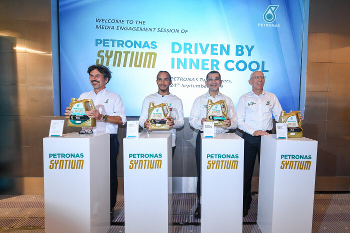 M213066 Lewis Hamilton visits Kuala Lumpur for a day with PETRONAS
