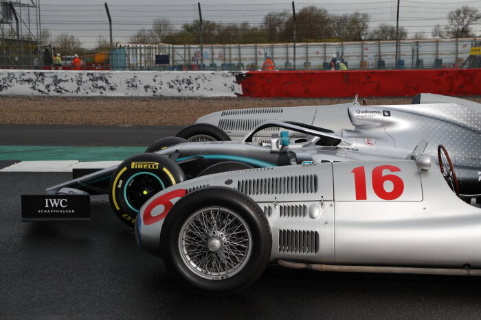 M219638 125 years Mercedes-Benz motorsport celebration in Silverstone