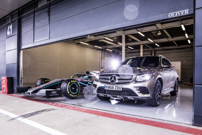 M219675 125 years Mercedes-Benz motorsport celebration in Silverstone