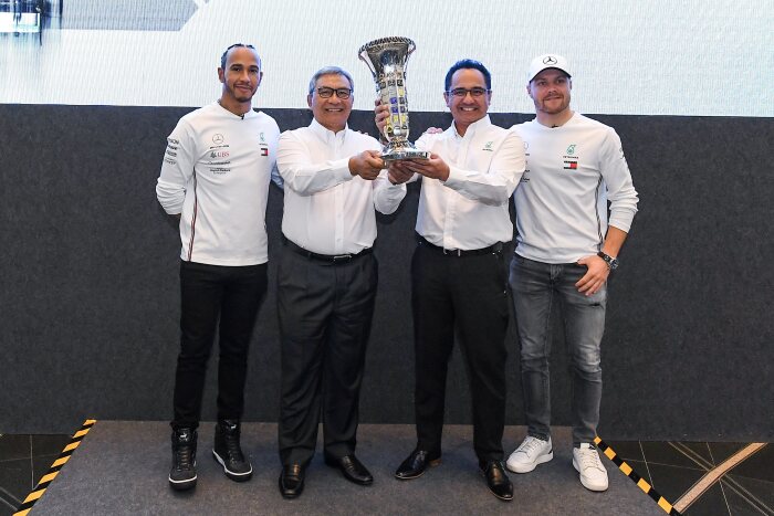 M223794 2019 World Championship Celebrations - with PETRONAS in Kuala Lumpur, Malaysia