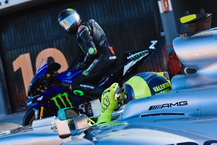 M224226 Lewis Hamilton and Valentino Rossi - Valencia #LH44VR46