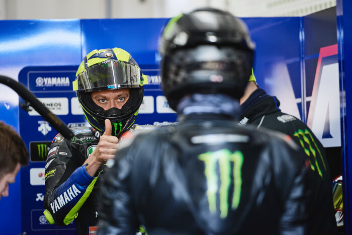 M224229 Lewis Hamilton and Valentino Rossi - Valencia #LH44VR46