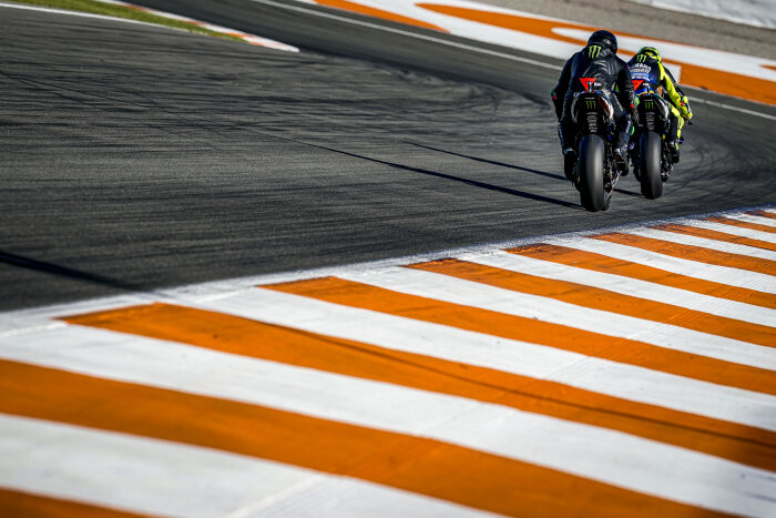 M224246 Lewis Hamilton and Valentino Rossi - Valencia #LH44VR46