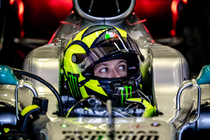 M224253 Lewis Hamilton and Valentino Rossi - Valencia #LH44VR46