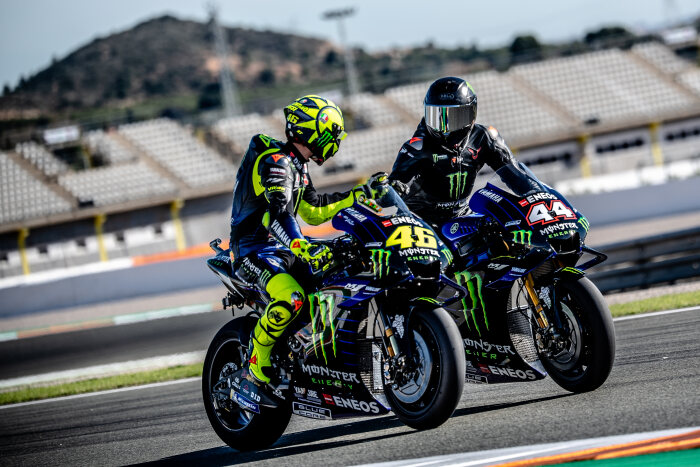M224259 Lewis Hamilton and Valentino Rossi - Valencia #LH44VR46