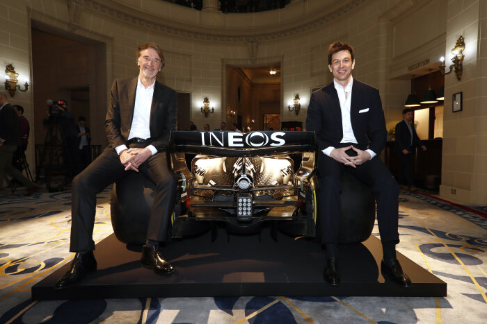 M225930 Mercedes-AMG Petronas Formula One Team Announces Principal Partnership with INEOS
