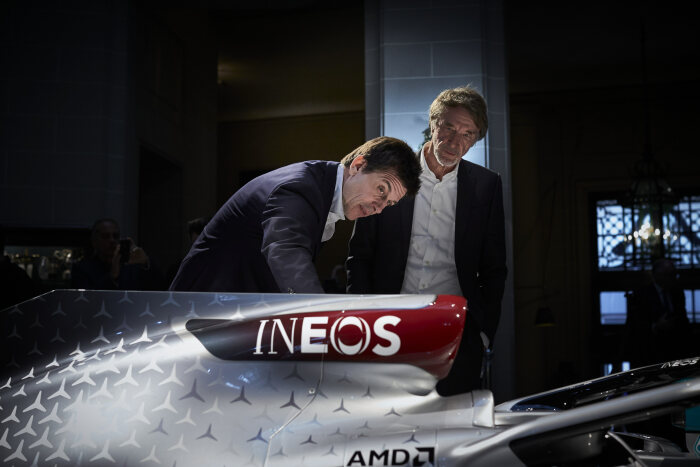 M226036 Mercedes-AMG Petronas Formula One Team Announces Principal Partnership with INEOS