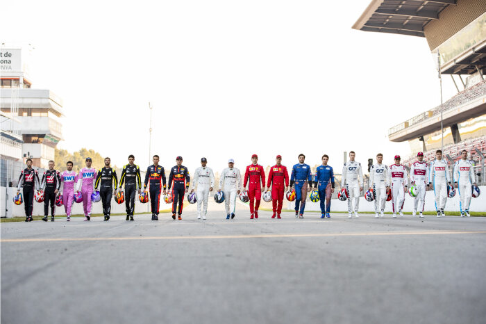 M227607 2020 Barcelona Pre-Season Test 1, Day 1