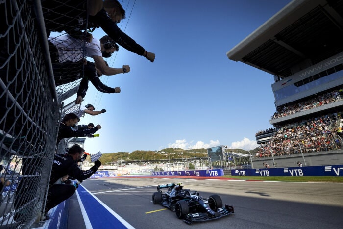 M245636 2020 Russian Grand Prix, Sunday - Steve Etherington