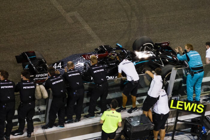 M255741 2020 Abu Dhabi Grand Prix, Sunday - LAT Images