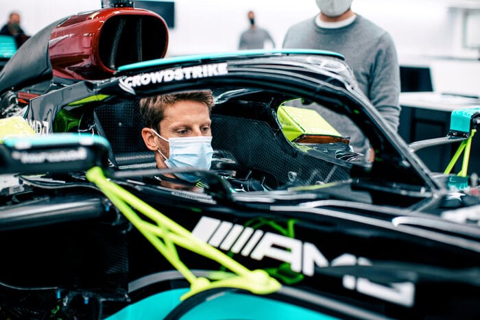 M266109 Romain Grosjean Test Announcement