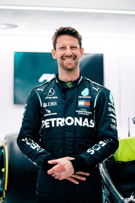 M266111 Romain Grosjean Test Announcement