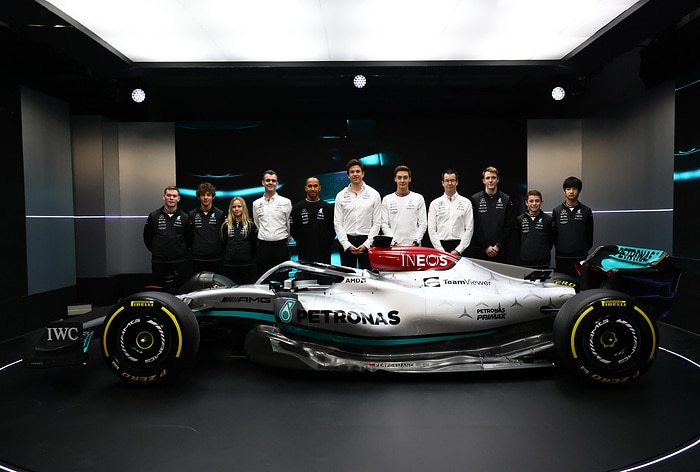 M298866 Mercedes-AMG F1 W13 E Performance Launch - Steve Etherington 