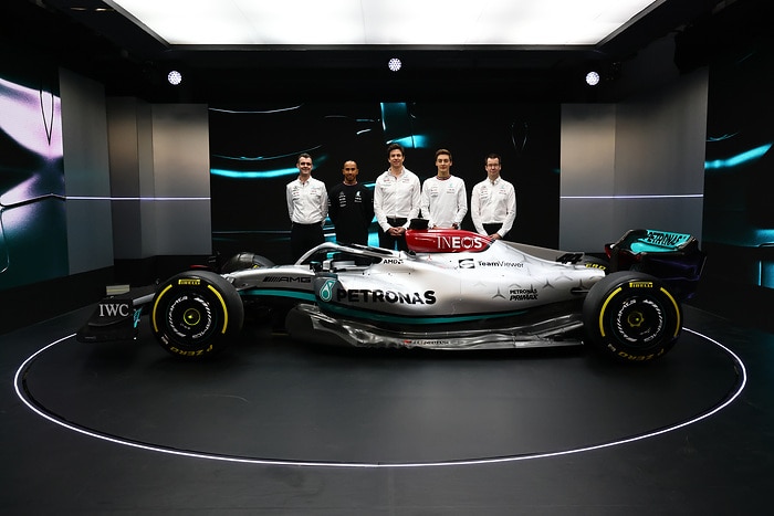 M298869 Mercedes-AMG F1 W13 E Performance Launch - Steve Etherington 