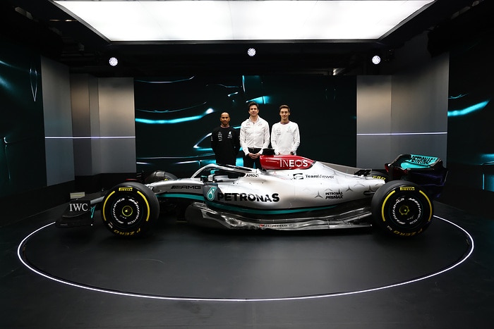 M298872 Mercedes-AMG F1 W13 E Performance Launch - Steve Etherington 