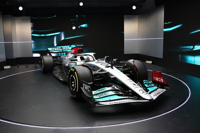 M298881 Mercedes-AMG F1 W13 E Performance Launch - Steve Etherington 
