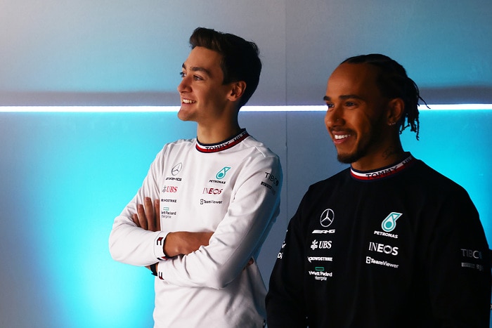 M298922 Mercedes-AMG F1 W13 E Performance Launch - Steve Etherington 