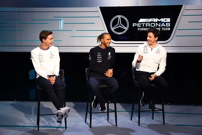M298935 Mercedes-AMG F1 W13 E Performance Launch - Steve Etherington 
