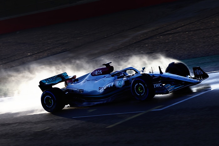 M299383 Mercedes-AMG F1 W13 E Performance Launch - Steve Etherington 