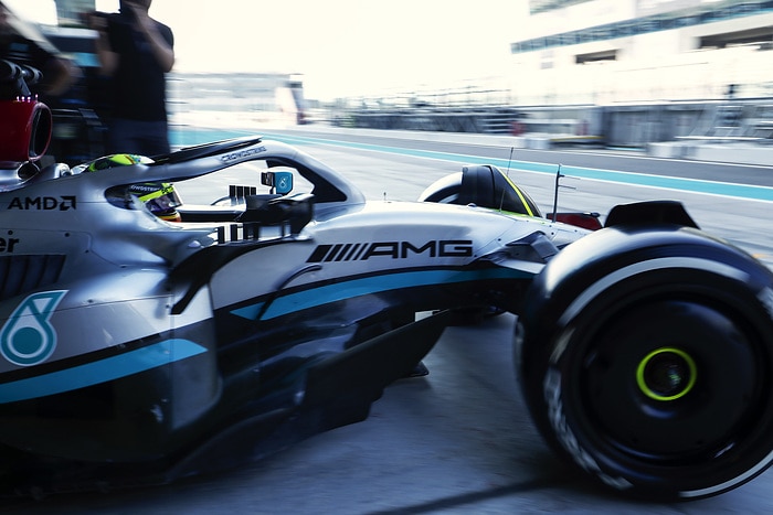 M349028 2022 Abu Dhabi Test, Tuesday - LAT Images