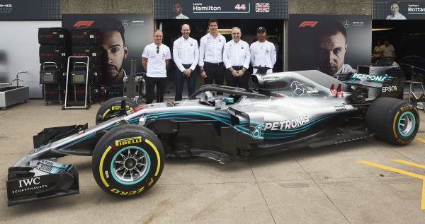 M160791 Mercedes-AMG Petronas Motorsport partners with Hewlett Packard Enterprise