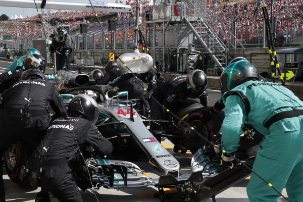 M167642 2018 Hungarian Grand Prix, Sunday - Wolfgang Wilhelm