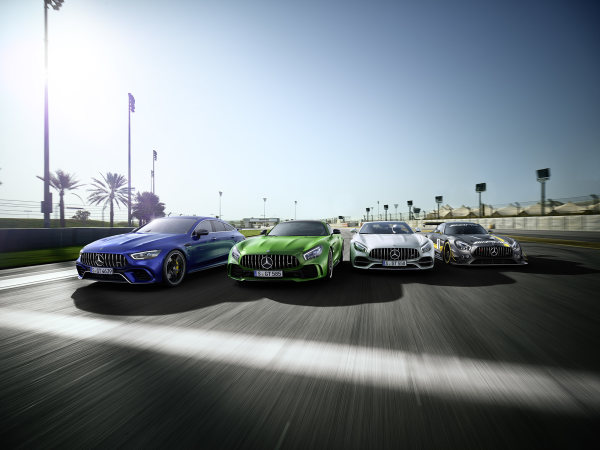 M168098 The Three - Mercedes-AMG GT 4-Door Coupé
